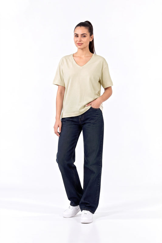 ANCIENT SCROLL V NECK TEE