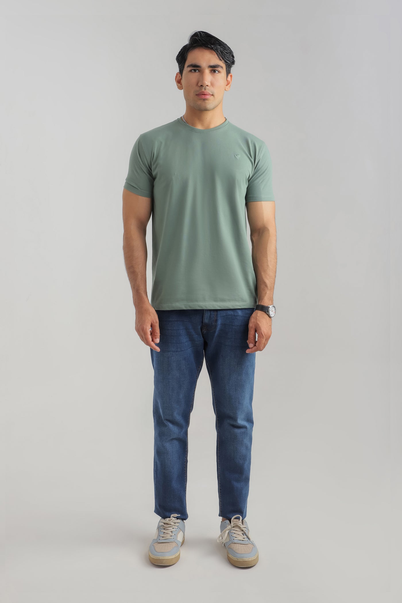 SAGE GREEN TEE