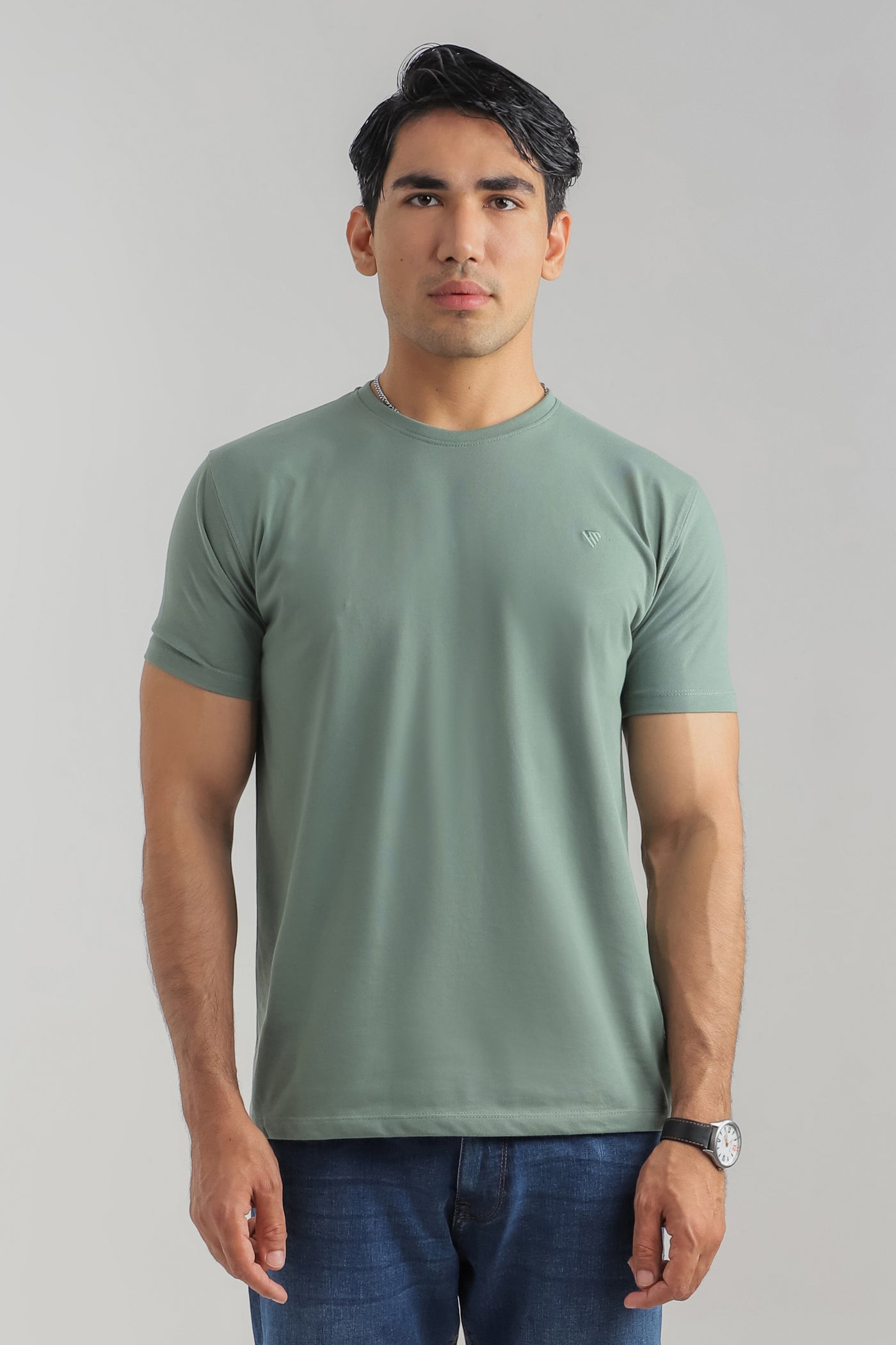 SAGE GREEN TEE