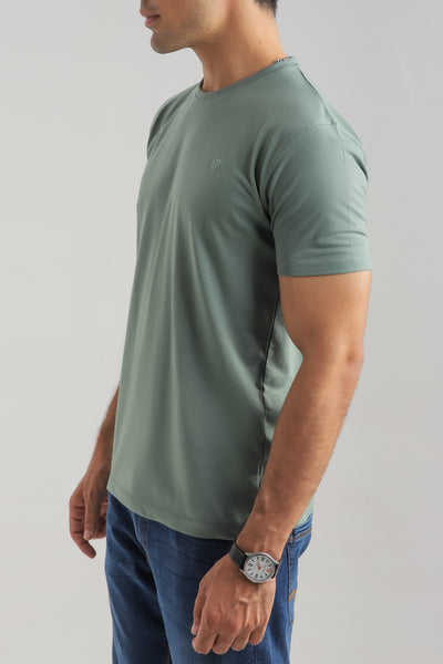 SAGE GREEN TEE