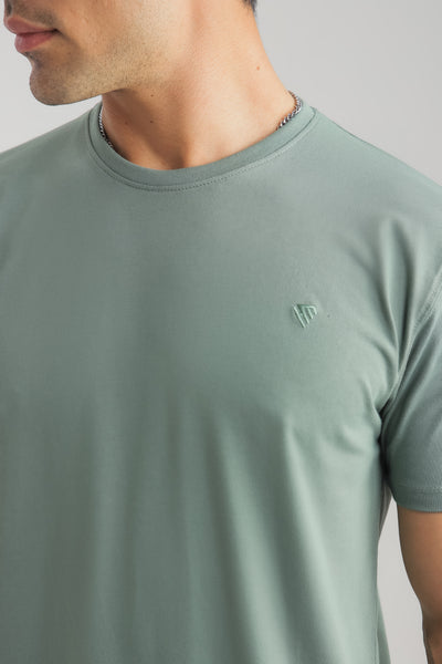 SAGE GREEN TEE