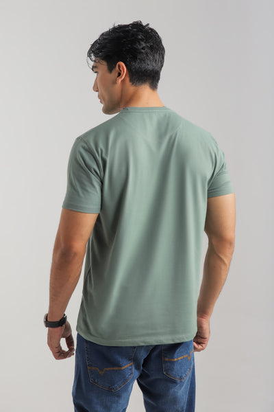 SAGE GREEN TEE