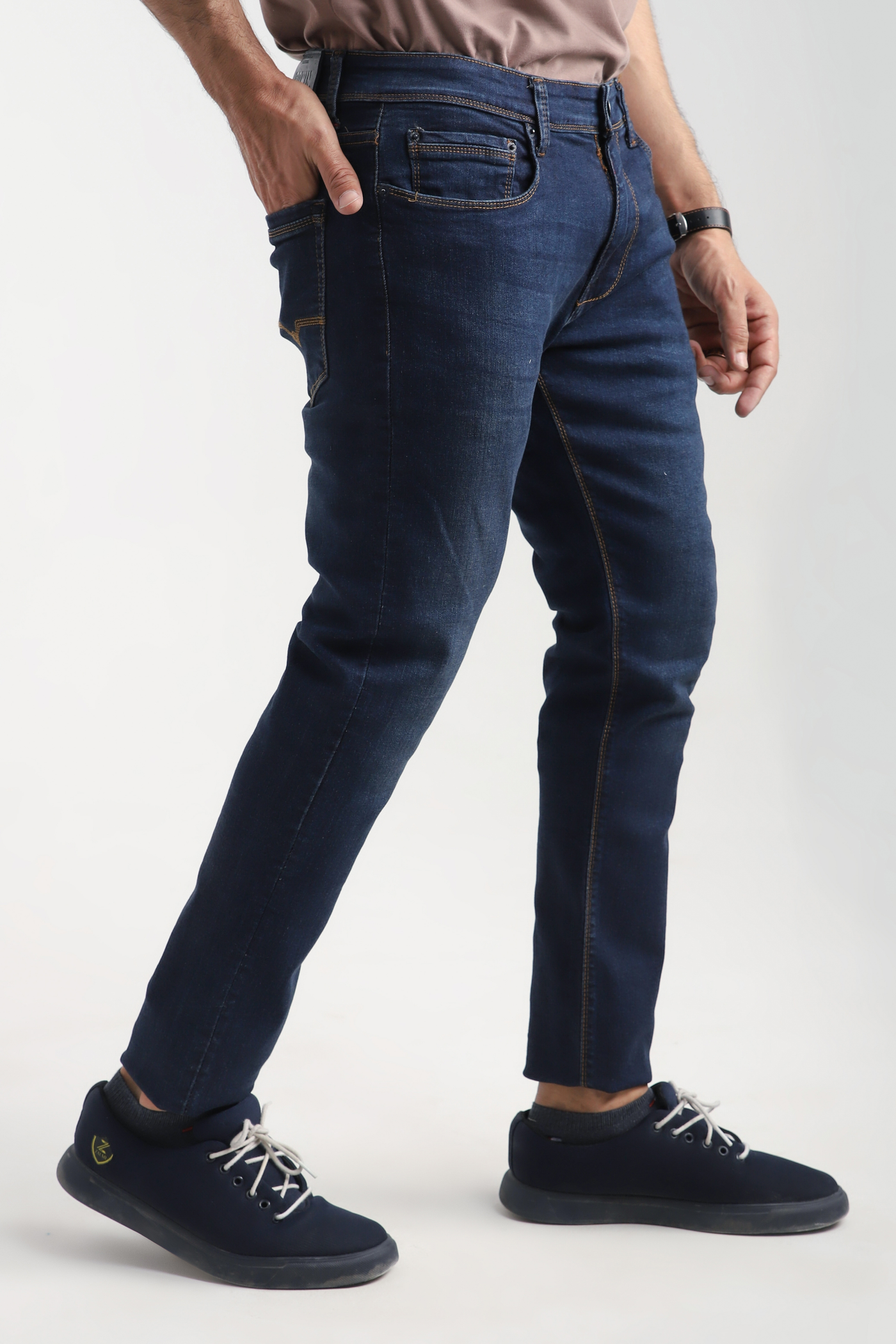 GREENISH BLUE RELAXED FIT JEANS