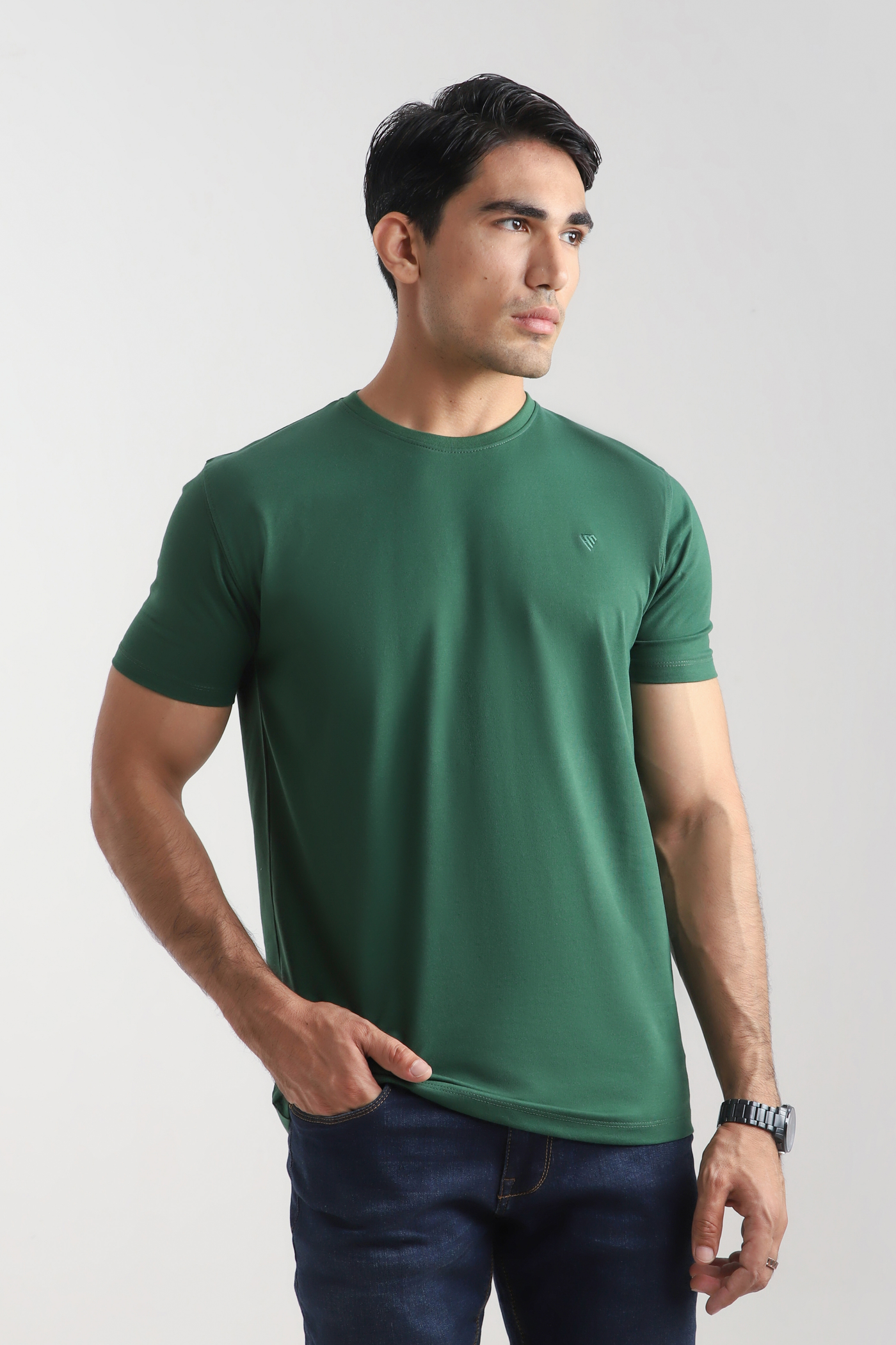 FOREST GREEN TEE