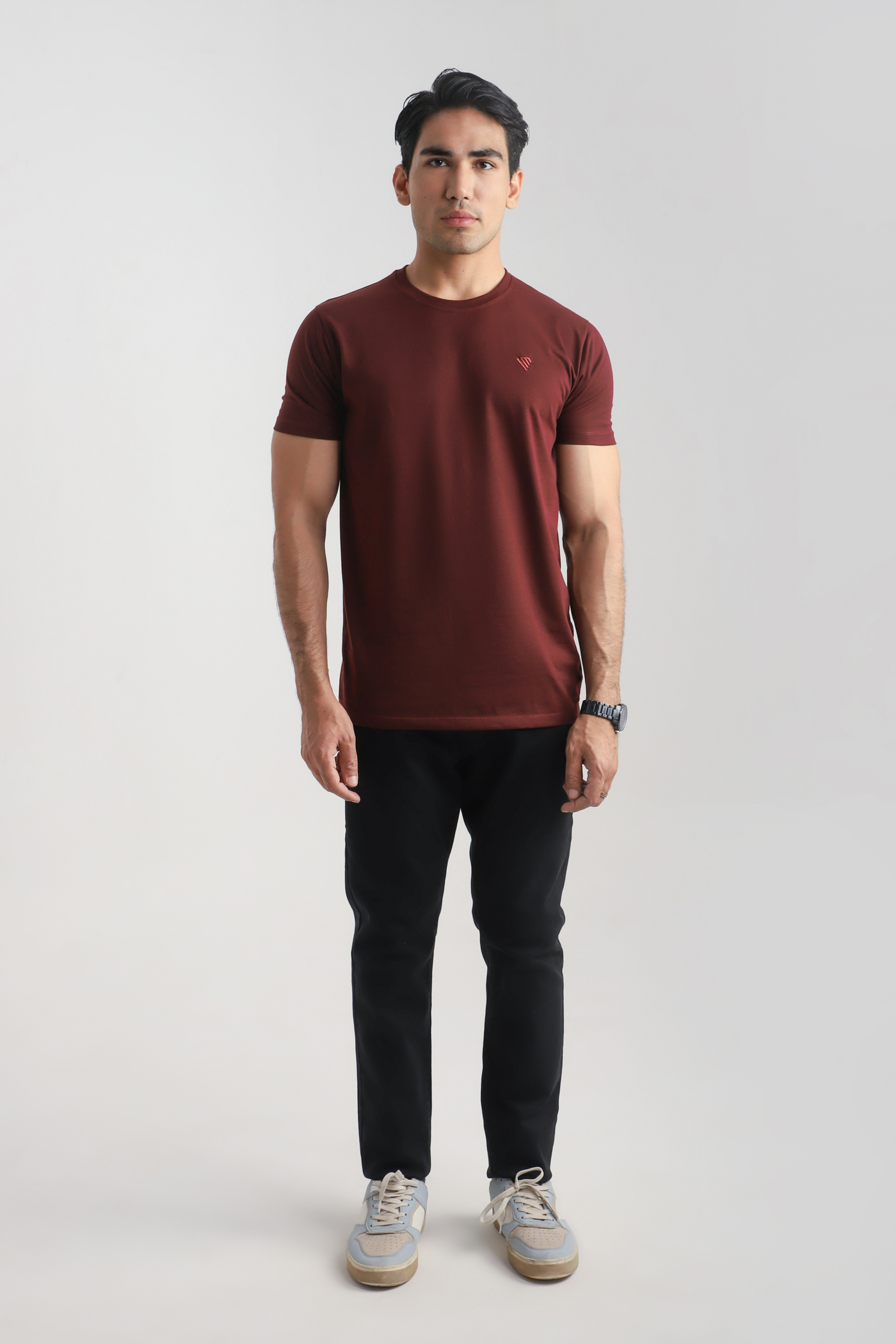 MAROON TEE