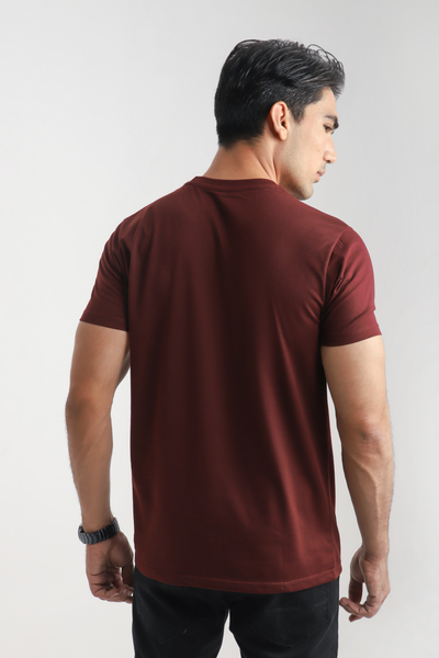 MAROON TEE