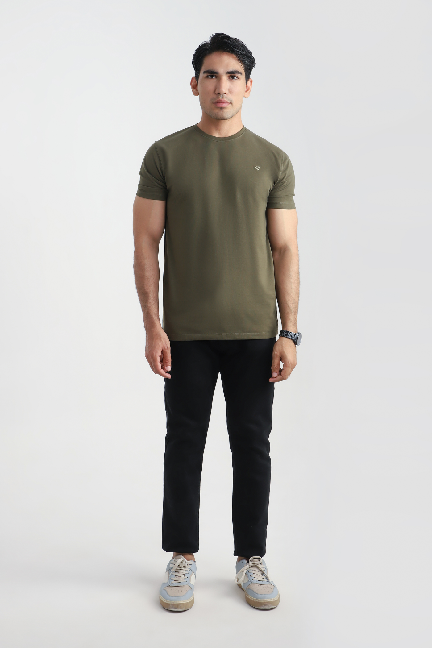 OLIVE GREEN TEE