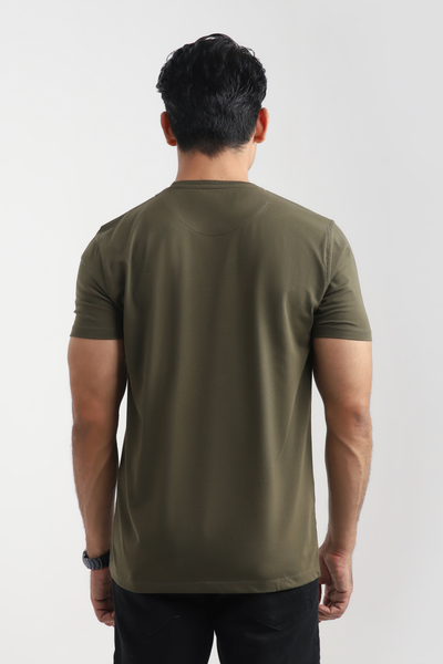 OLIVE GREEN TEE