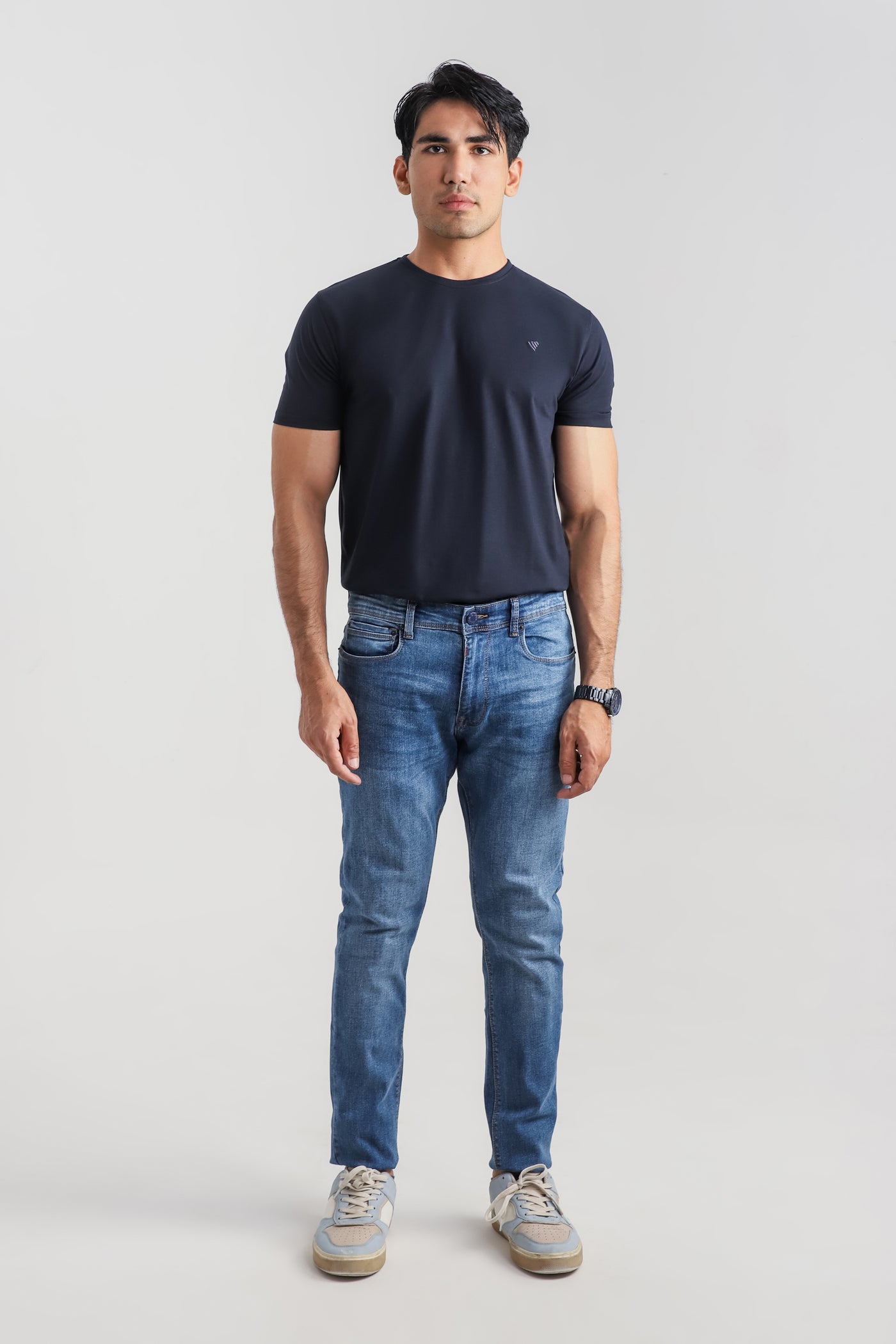 LIGHT BLUE COMFORT FIT JEANS