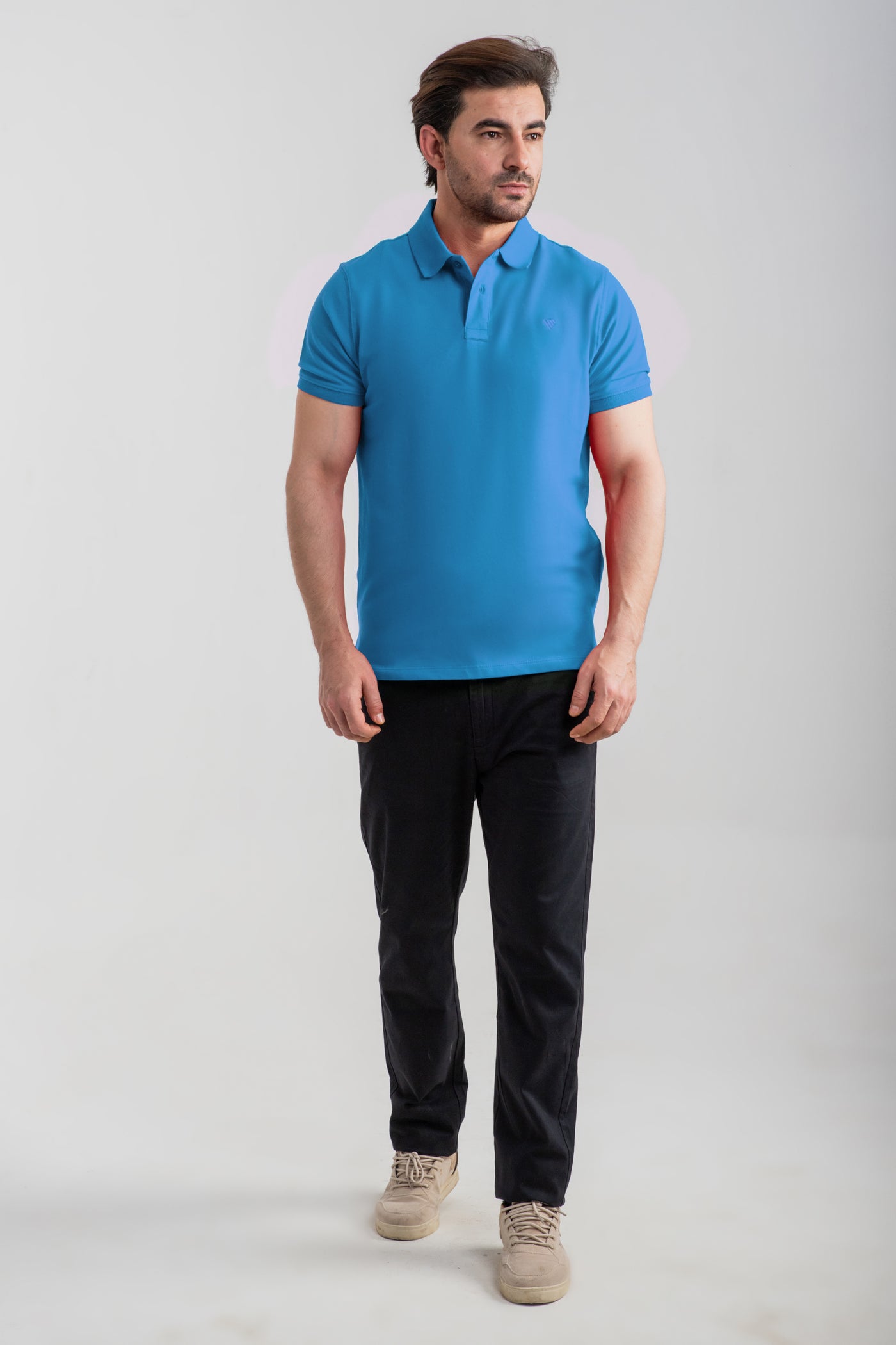 MARINE BLUE BASIC POLO