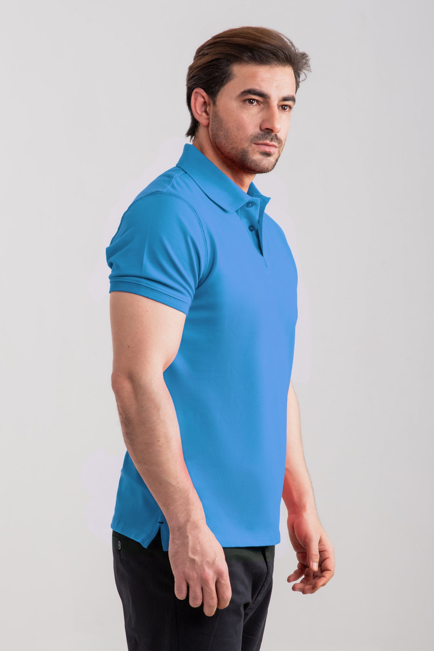 MARINE BLUE BASIC POLO