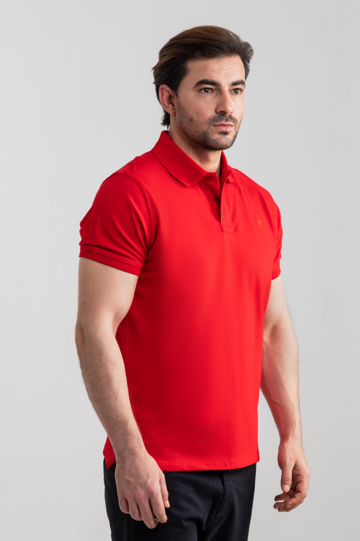 RED BASIC POLO