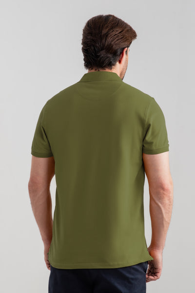 SAGE GREEN BASIC POLO