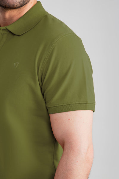 SAGE GREEN BASIC POLO