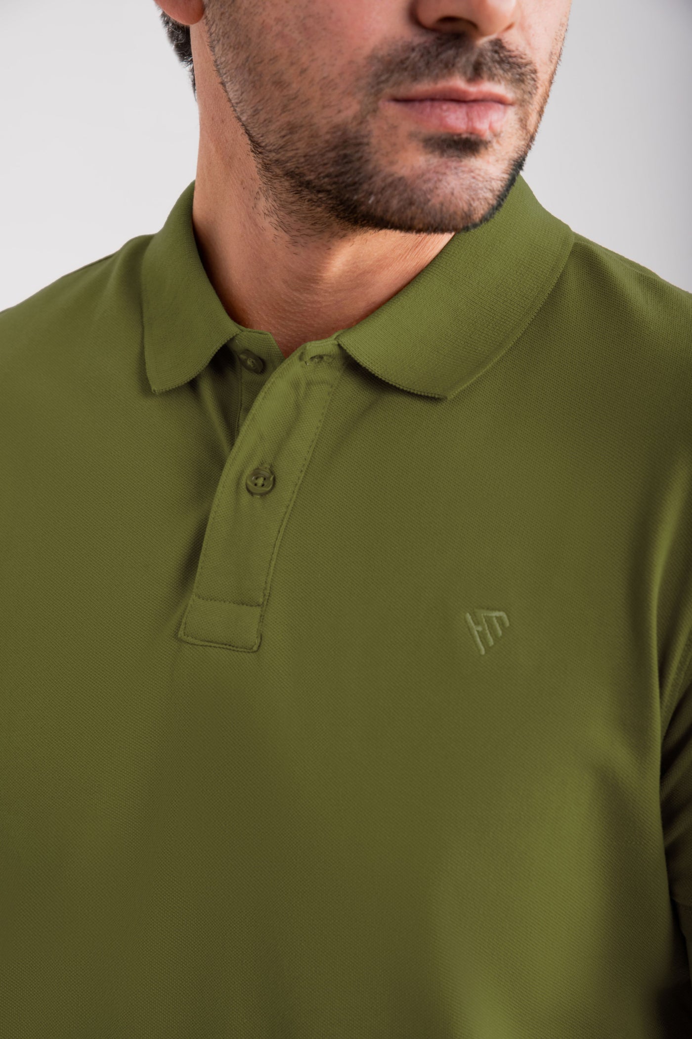 SAGE GREEN BASIC POLO