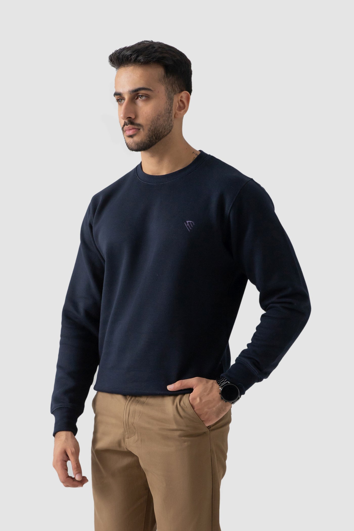 DARK NAVY BLUE SWEATSHIRT