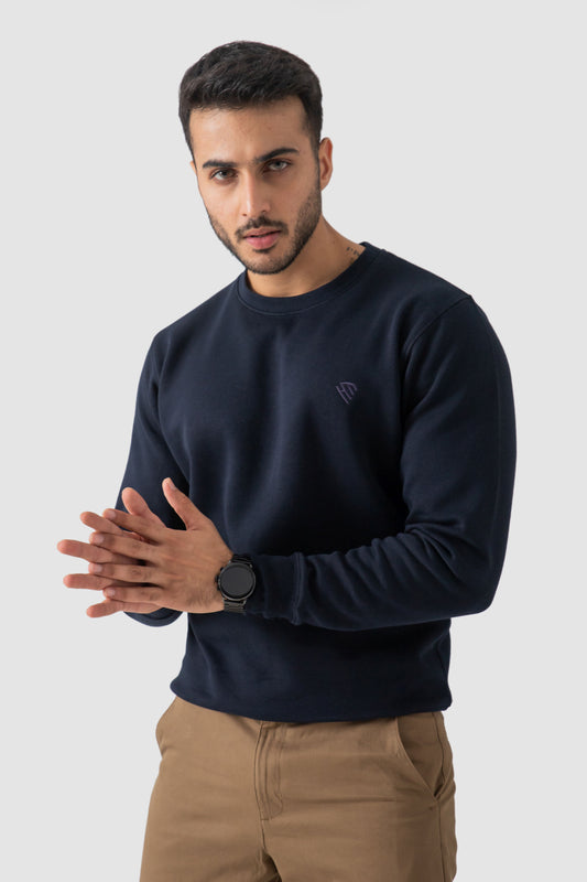 DARK NAVY BLUE SWEATSHIRT