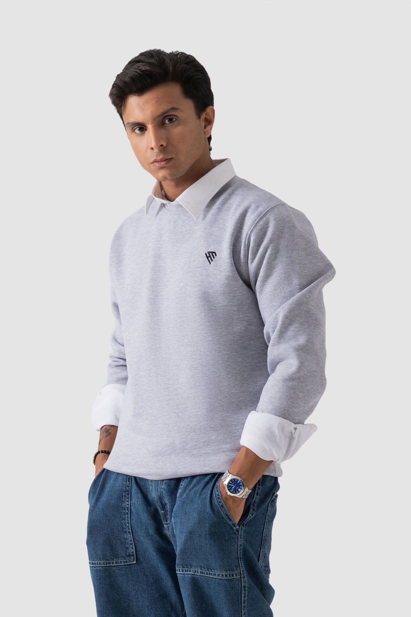 HYDER GREY SWEATSHIRT