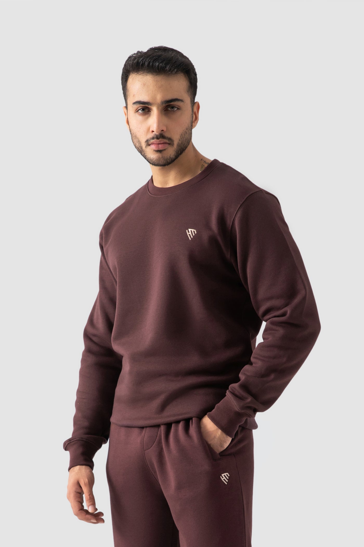 CHOCOLATE BROWN TRACKSUIT