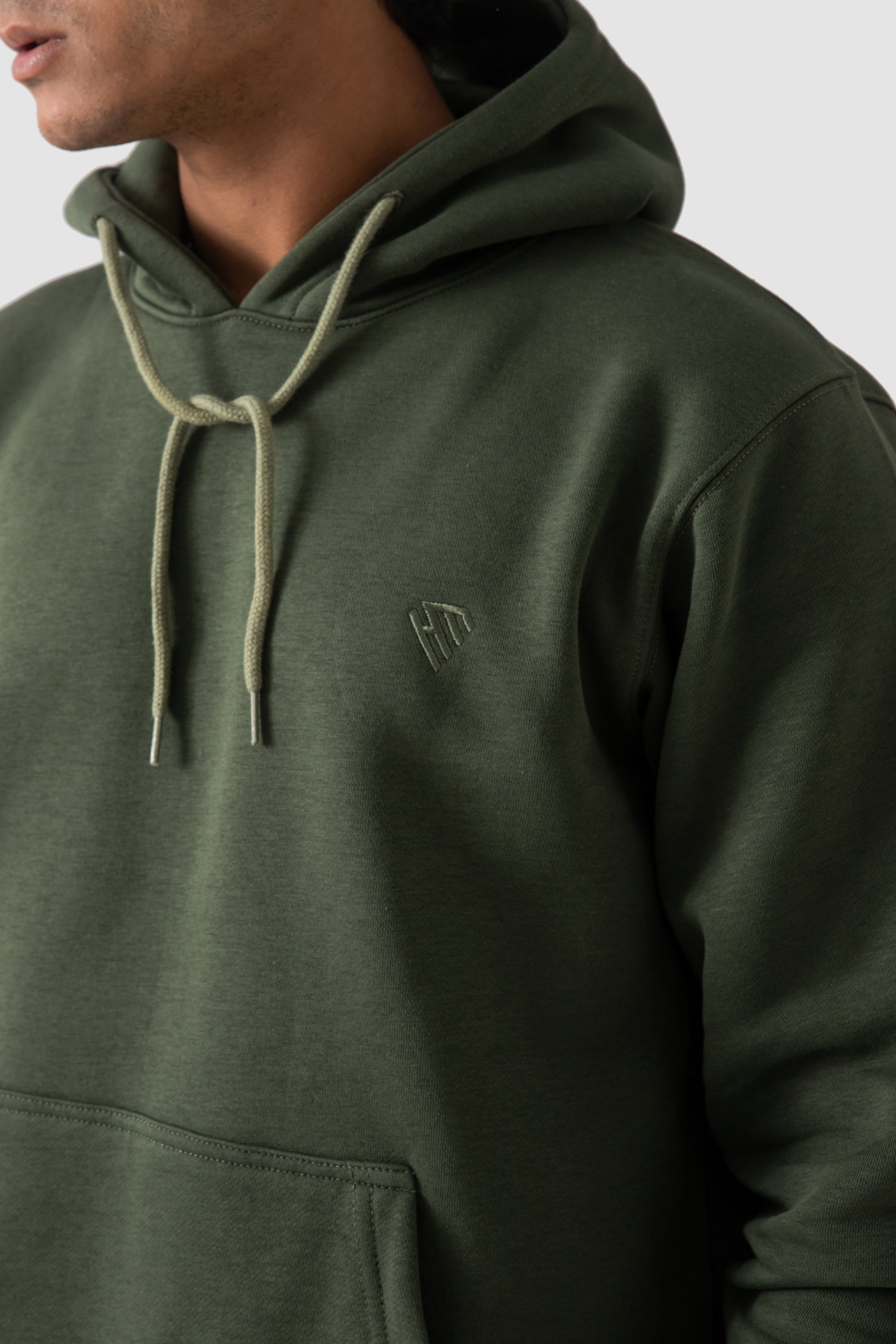 PULLOVER HOODIE OLIVE GREEN