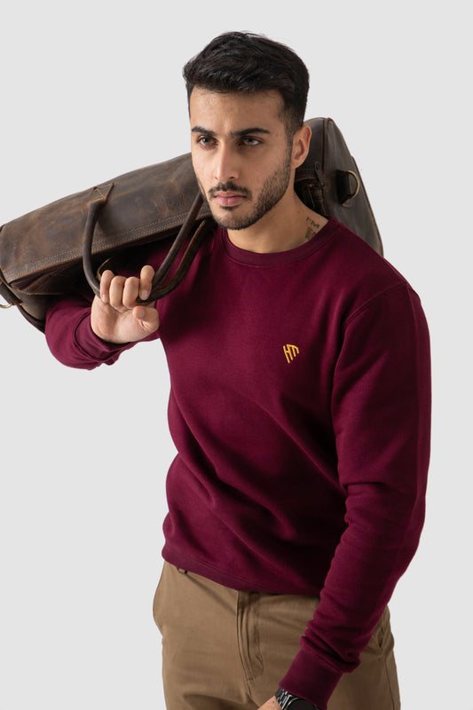 MAROON SWEATSHIRT