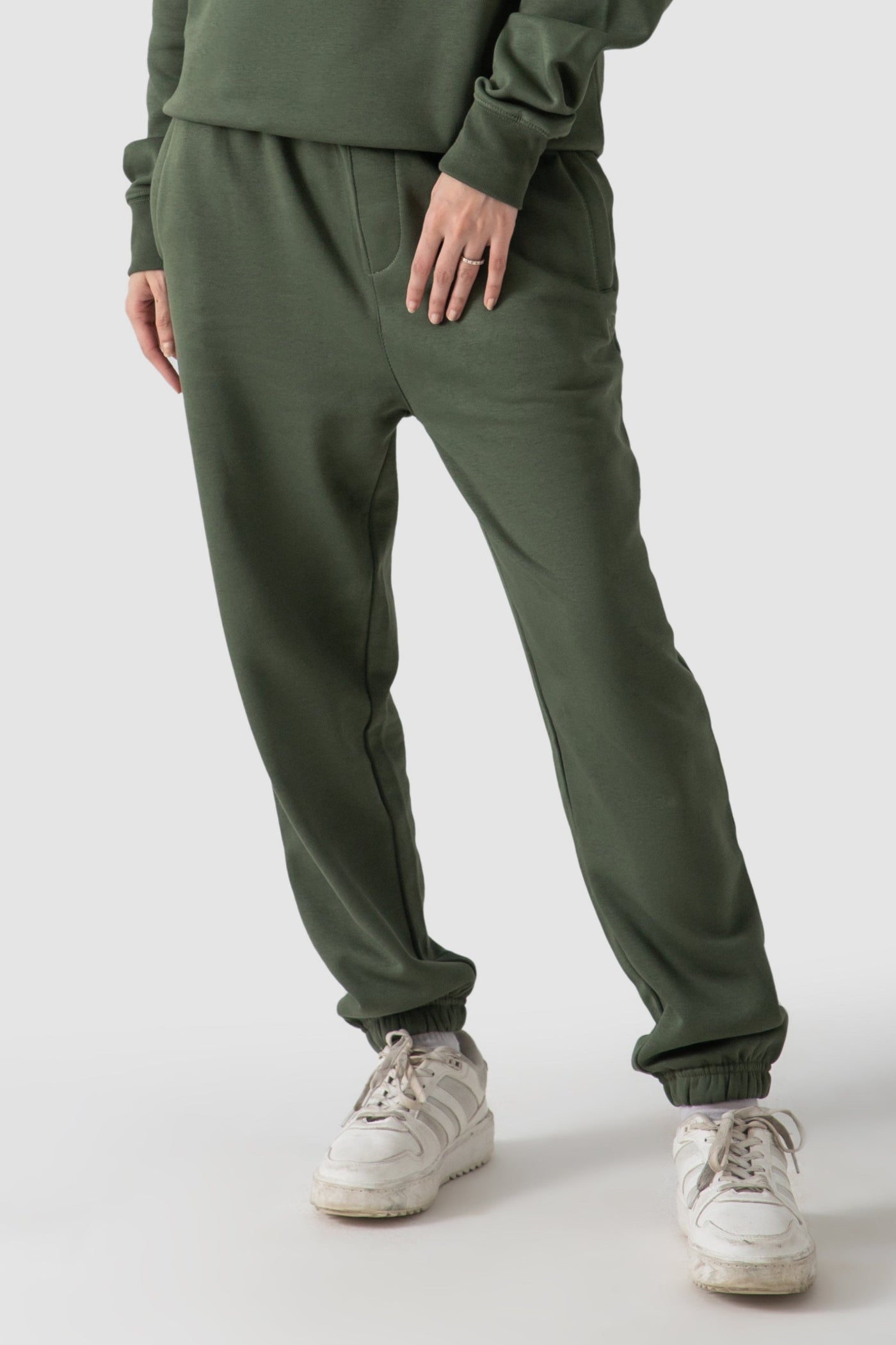 JOGGER PANTS-STEEL BLUE