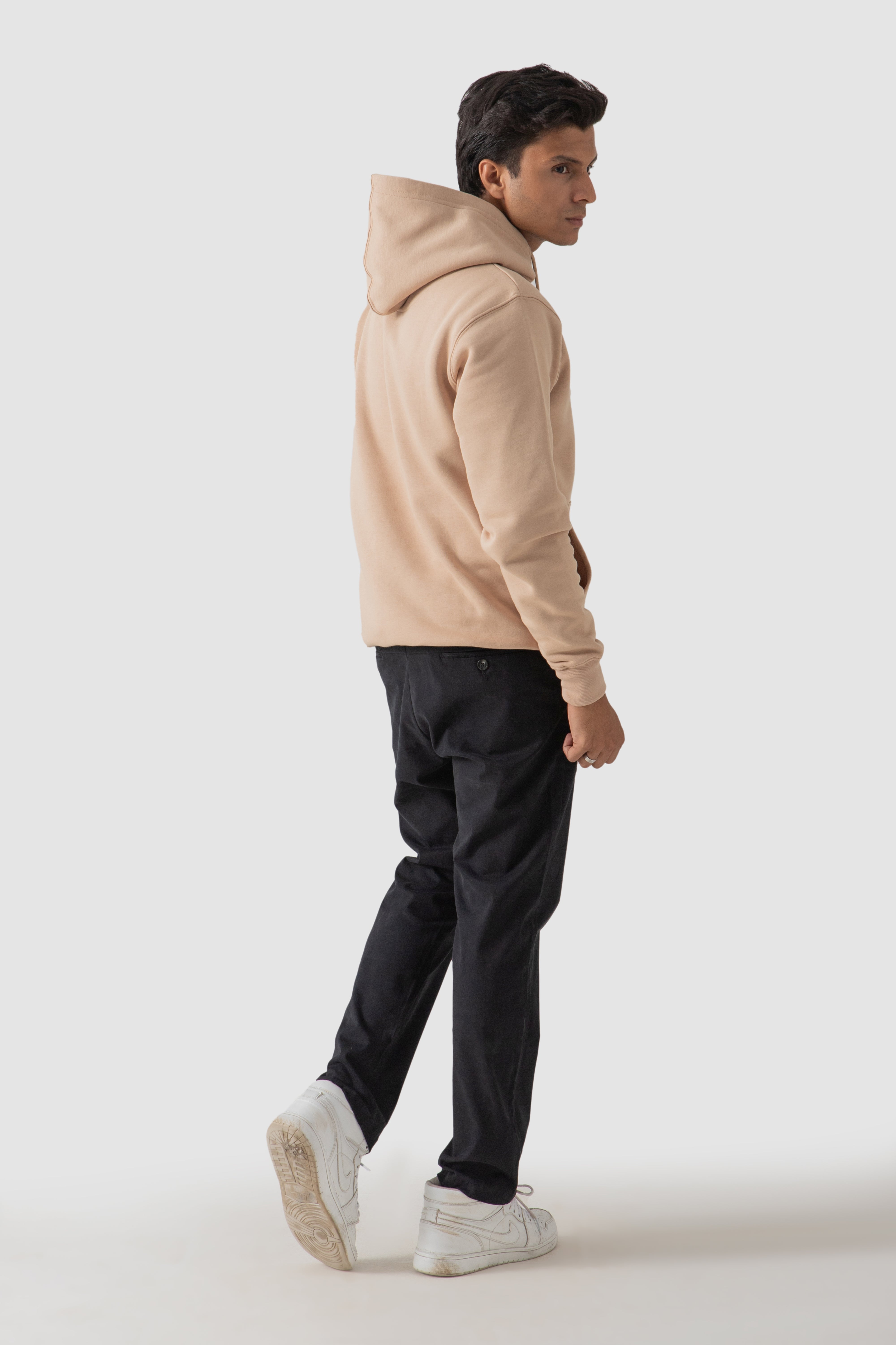 PULLOVER HOODIE CAMEL