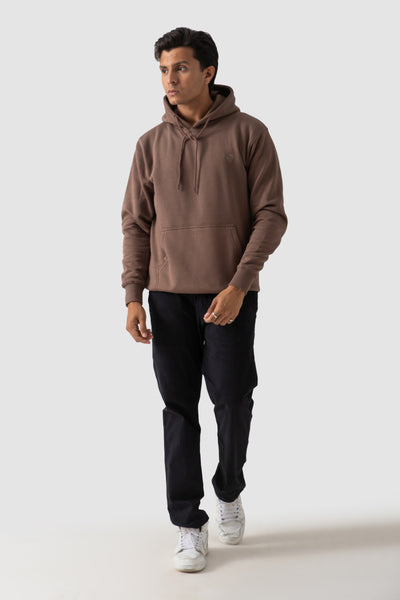 PULLOVER HOODIE-HAZELNUT