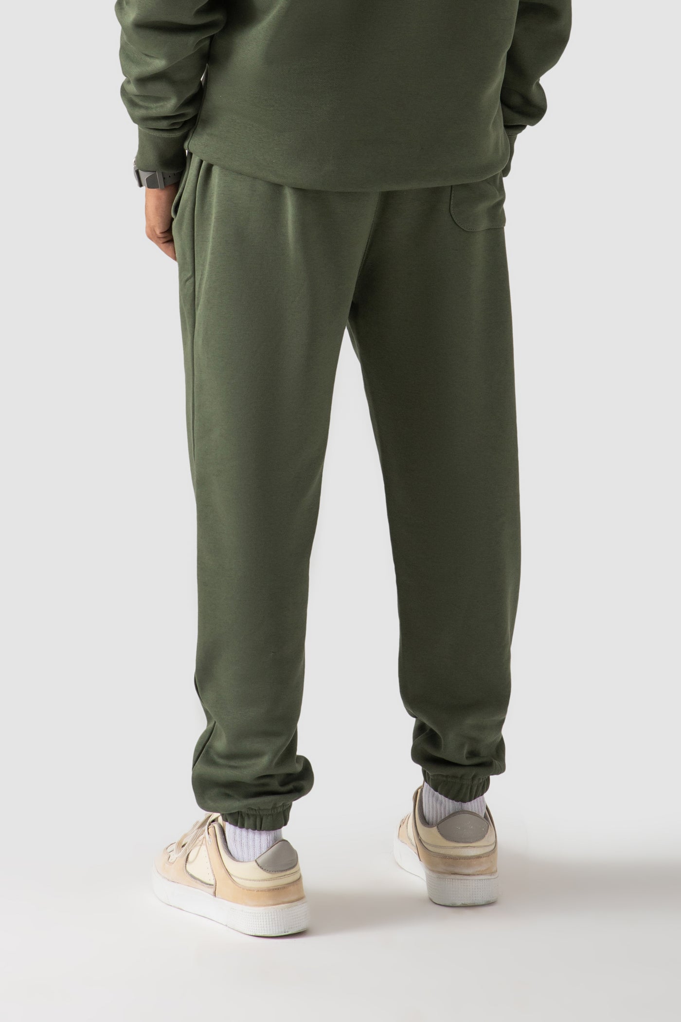 JOGGER PANTS-OLIVE GREEN