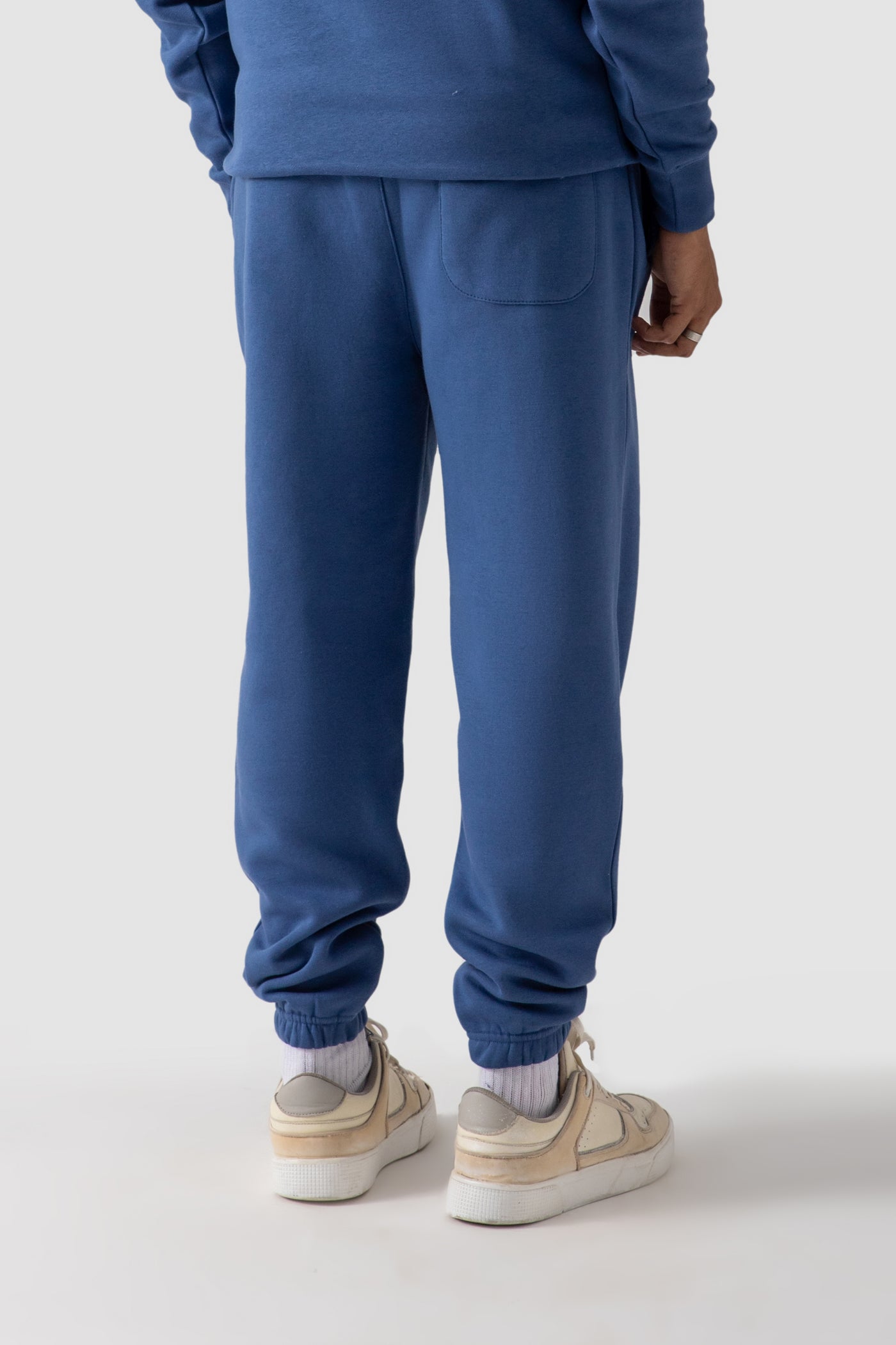 JOGGER PANTS-DENIM BLUE