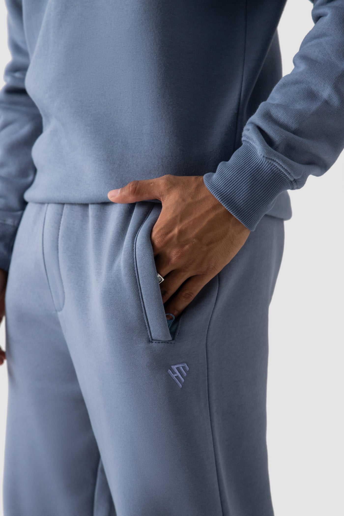 STEEL BLUE TRACKSUIT