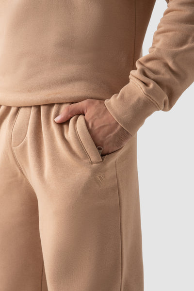 JOGGER PANTS-CAMEL